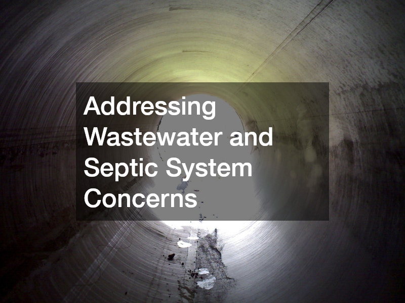 Addressing Wastewater and Septic System Concerns