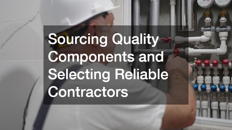 Sourcing Quality Components and Selecting Reliable Contractors