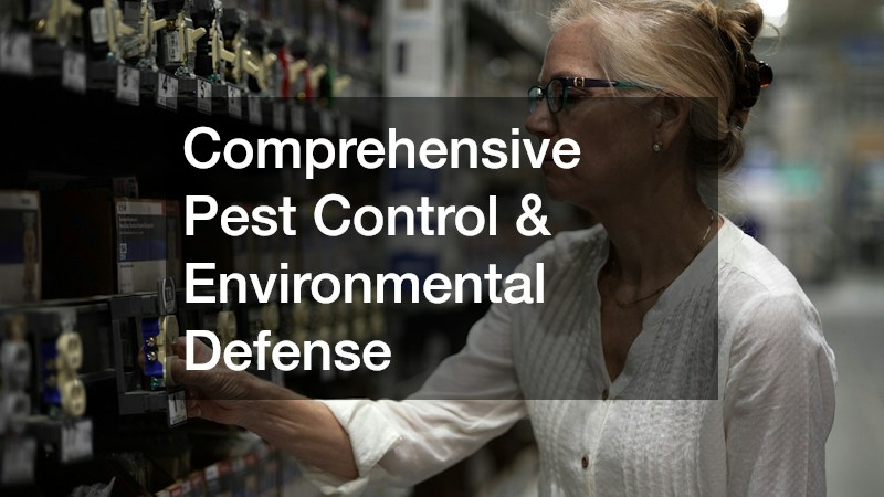 Comprehensive Pest Control & Environmental Defense