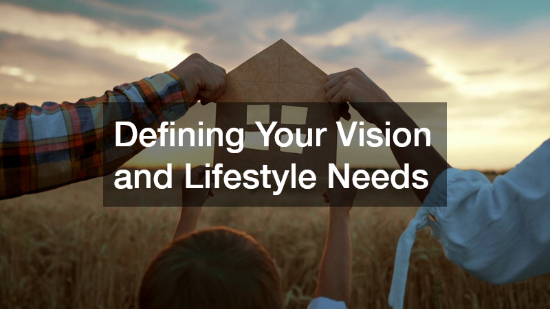Defining Your Vision and Lifestyle Needs