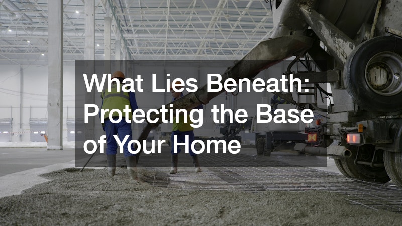 What Lies Beneath: Protecting the Base of Your Home