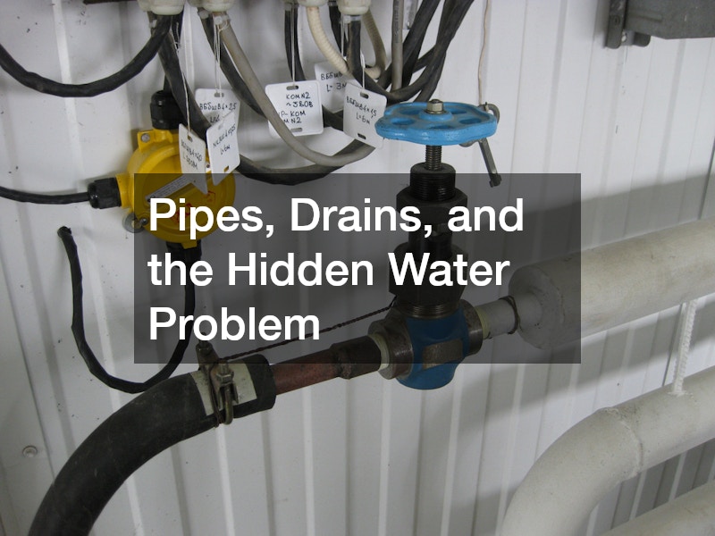 Pipes, Drains, and the Hidden Water Problem