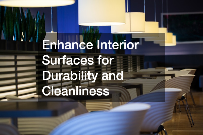 Enhance Interior Surfaces for Durability and Cleanliness
