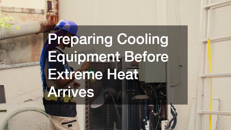 Preparing Cooling Equipment Before Extreme Heat Arrives