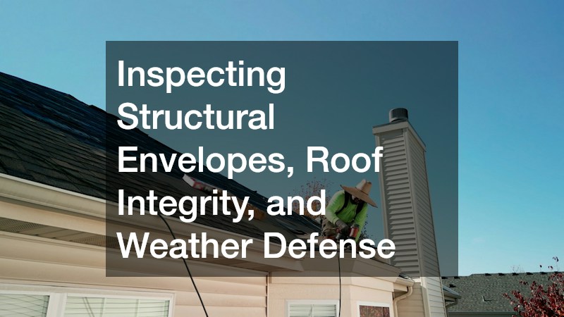 Inspecting Structural Envelopes, Roof Integrity, and Weather Defense