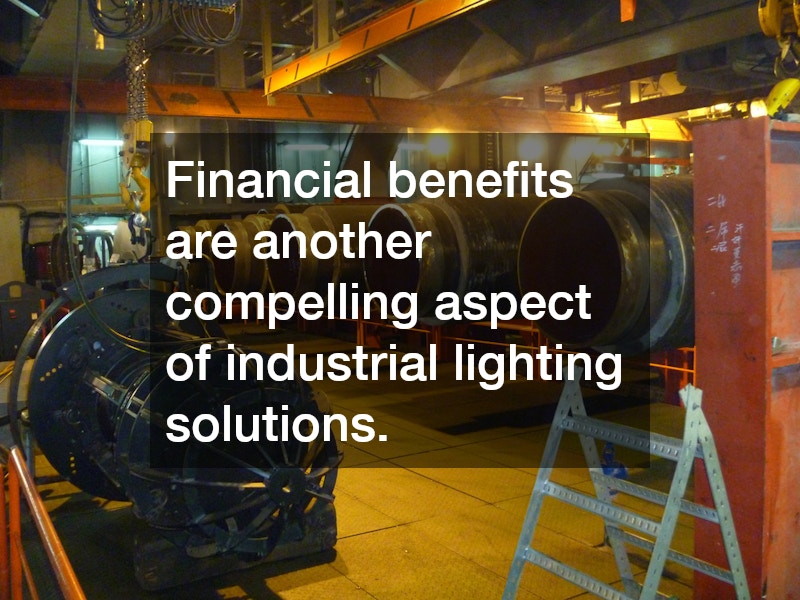 Financial benefits are another compelling aspect of industrial lighting solutions.