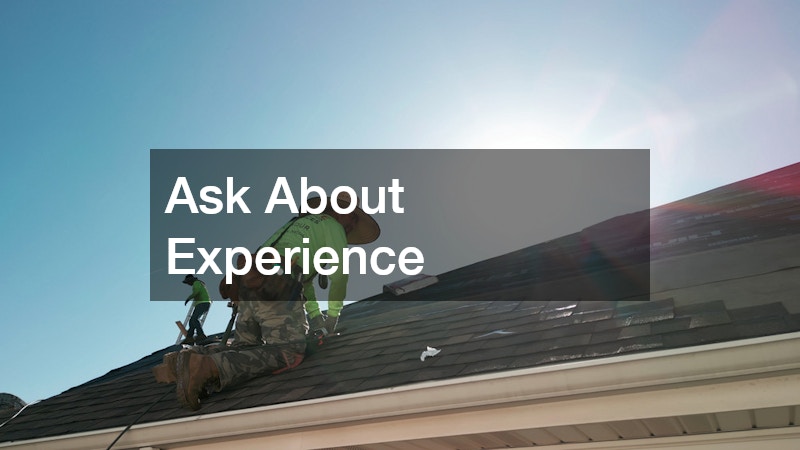 Ask About Experience