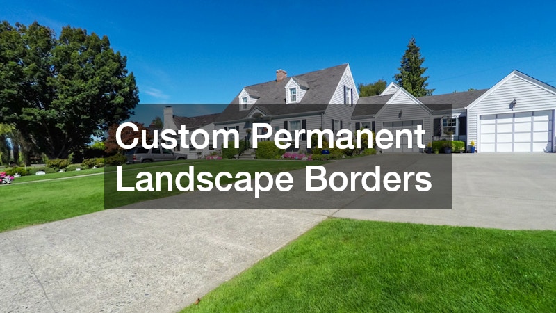 Custom Permanent Landscape Borders