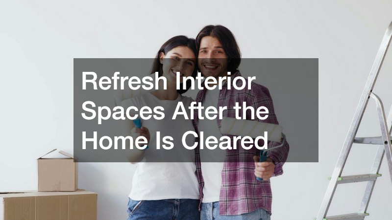 Refresh Interior Spaces After the Home Is Cleared