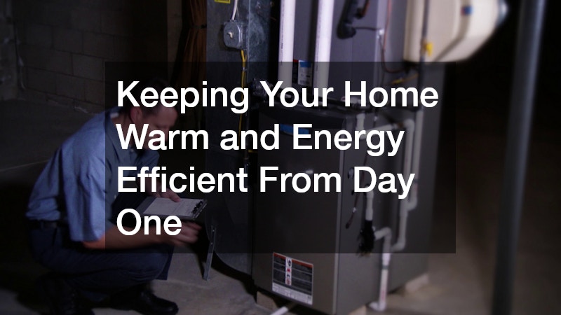 Keeping Your Home Warm and Energy Efficient From Day One