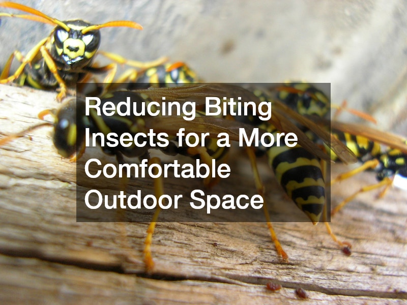 Reducing Biting Insects for a More Comfortable Outdoor Space