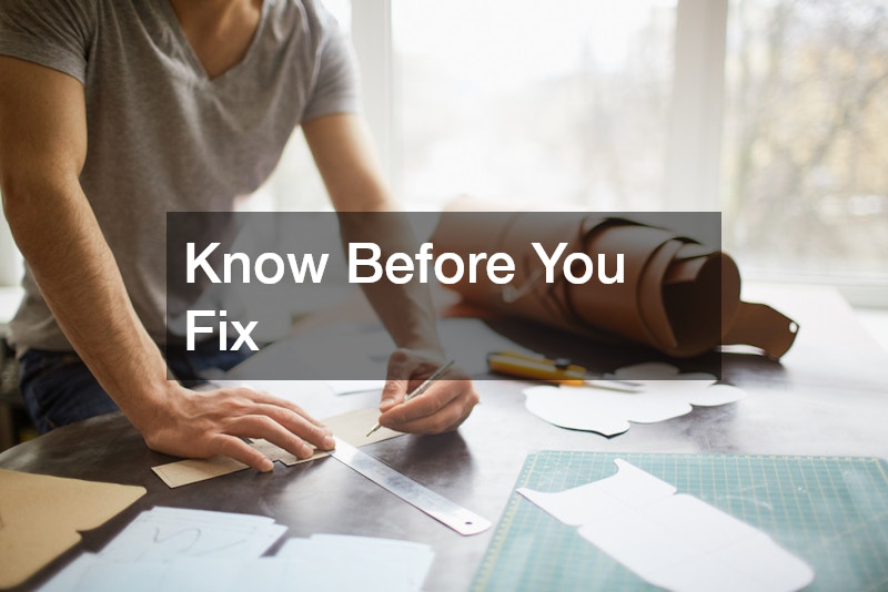 Know Before You Fix
