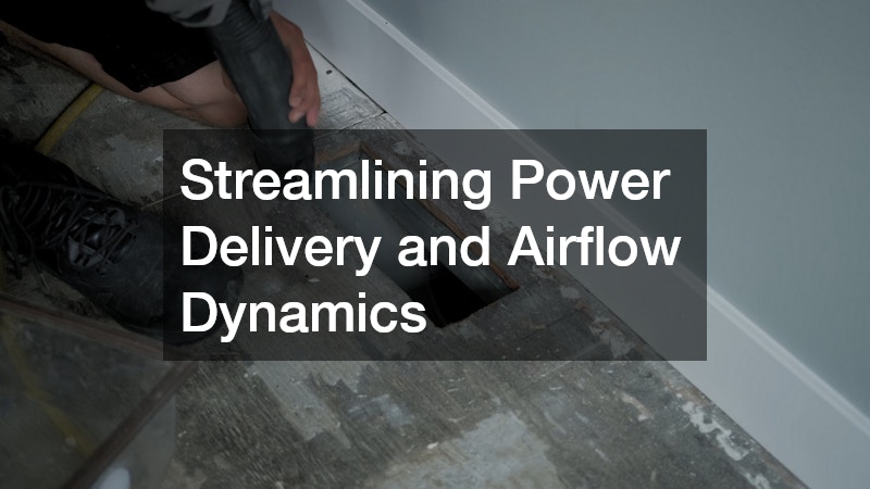 Streamlining Power Delivery and Airflow Dynamics