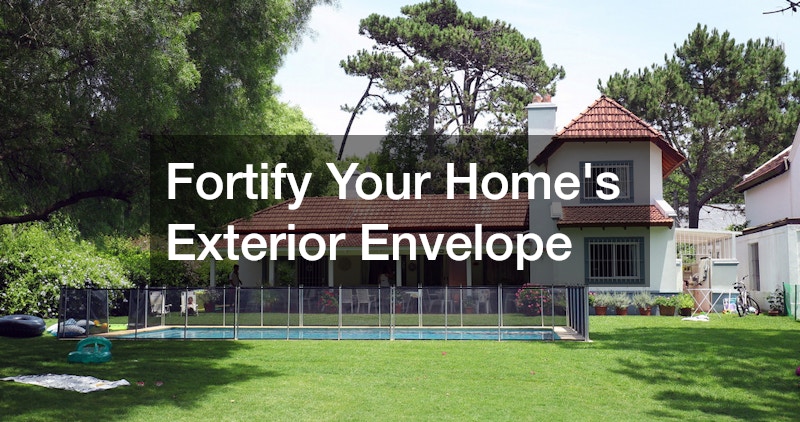 Fortify Your Home’s Exterior Envelope