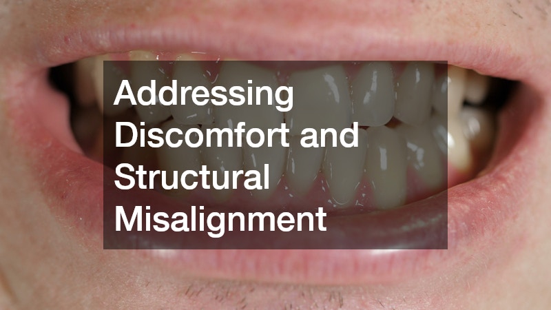 Addressing Discomfort and Structural Misalignment