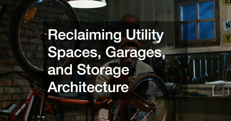 Reclaiming Utility Spaces, Garages, and Storage Architecture