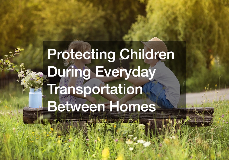 Protecting Children During Everyday Transportation Between Homes