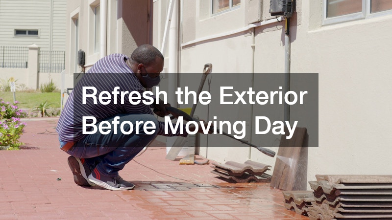 Refresh the Exterior Before Moving Day