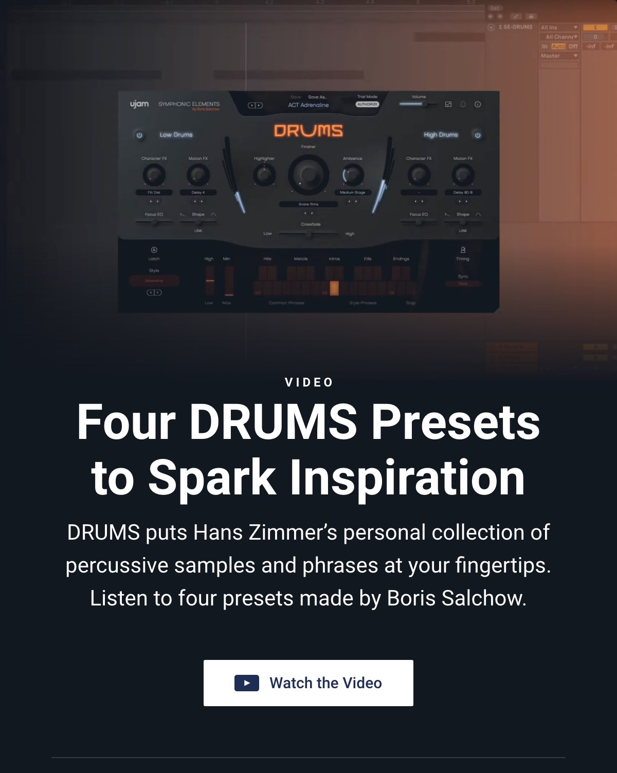 DRUMS Preset Show (Please Load Remote Content)