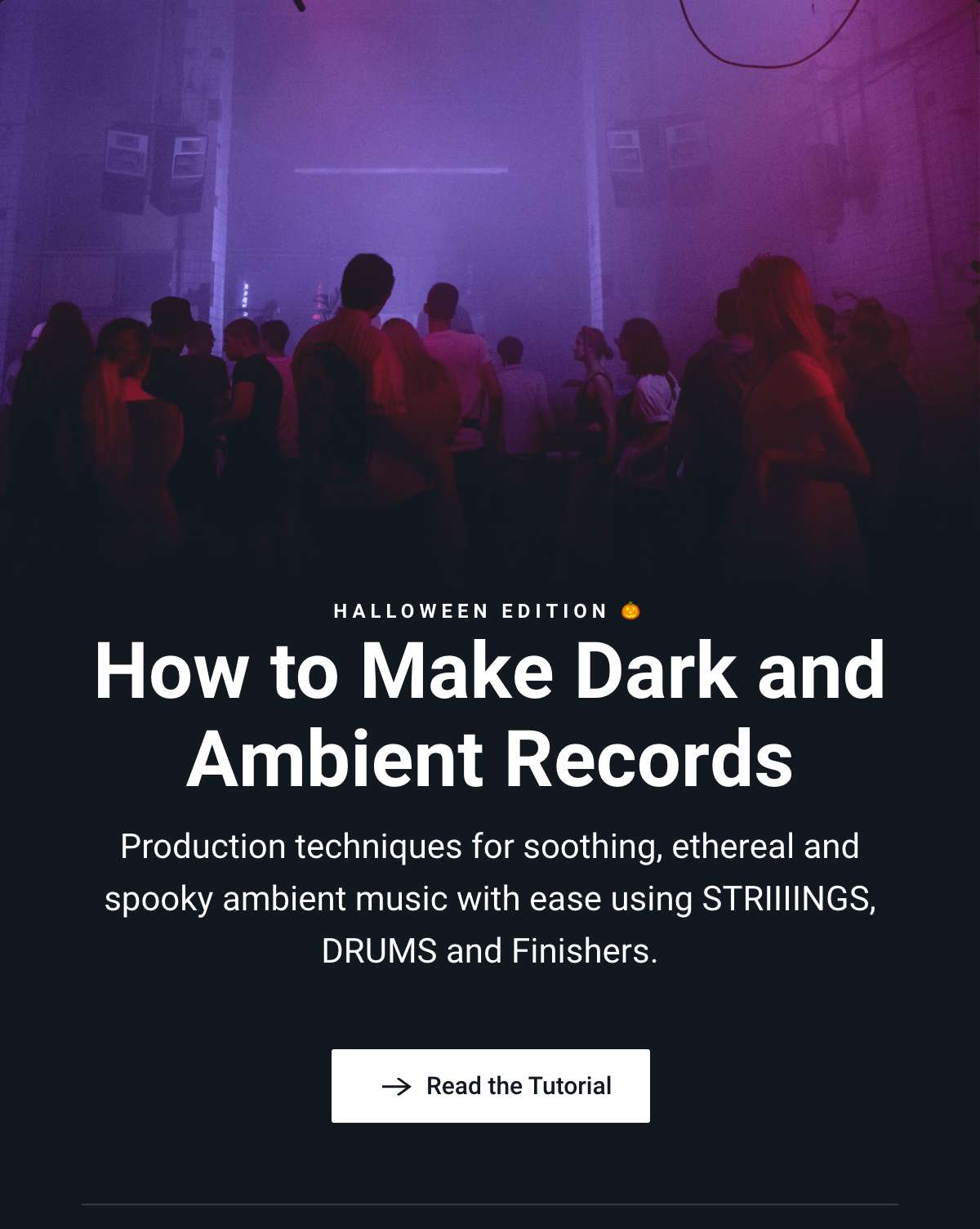 Dark and ambient music (Please Load Remote Content)