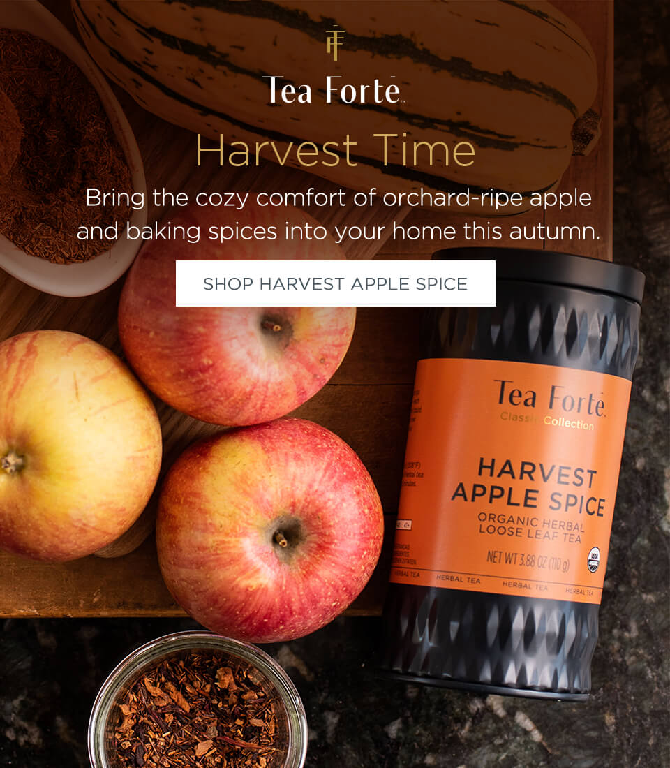 Take a trip to the orchard 🍎 Tea Forte