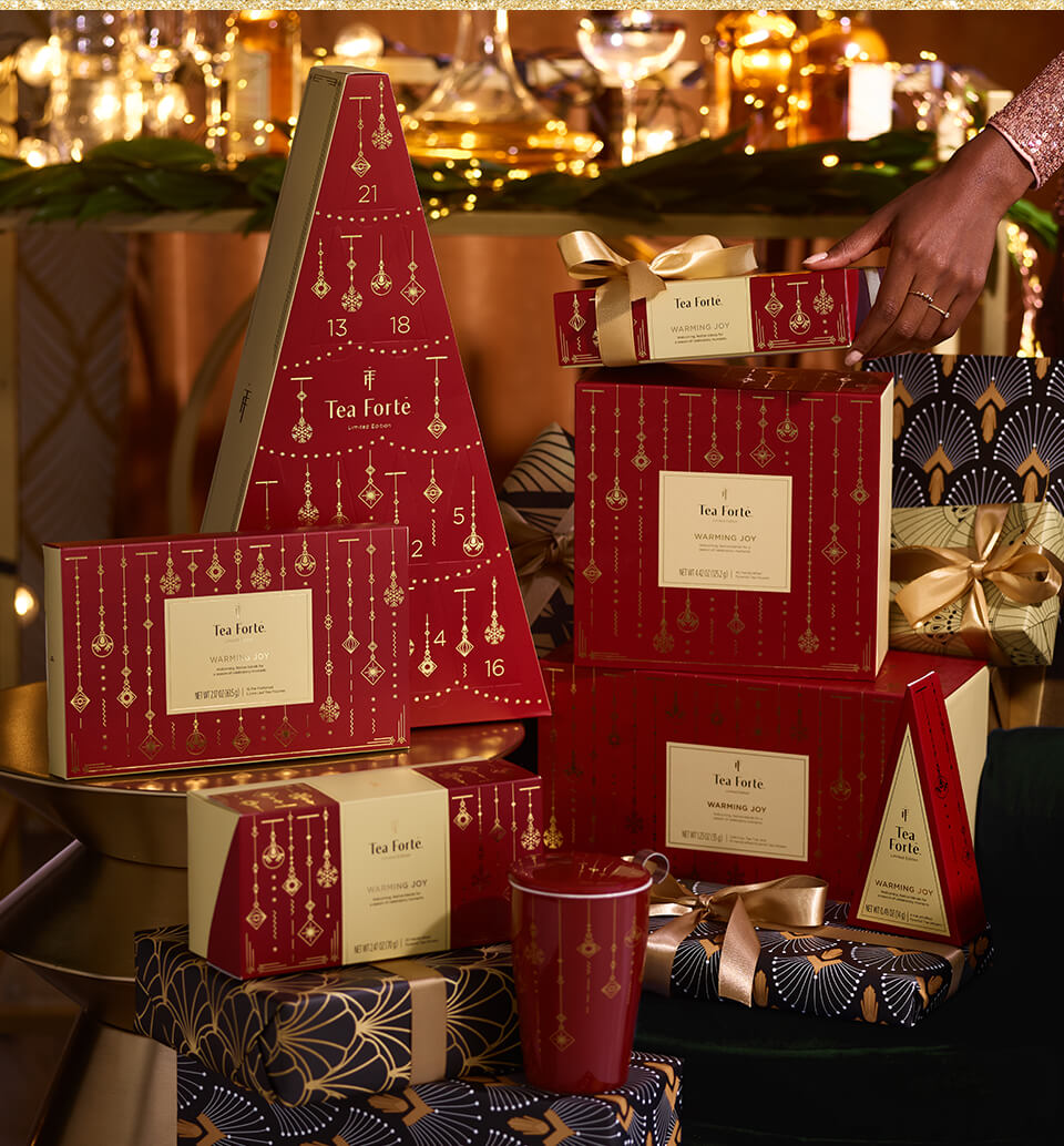 Now Available! The Warming Joy Collection Tea Forte