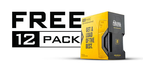Free 12 pack of magazines with qualifying 5.56 rifle purchase