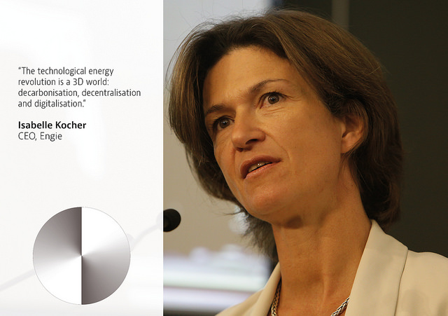 Isabelle Kocher at the OECD Forum Isabelle Kocher at the OECD Forum