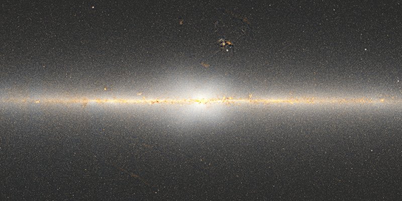 Milky Way Galaxy as seen by the WISE infrared telescope Milky Way Galaxy as seen by the WISE infrared telescope