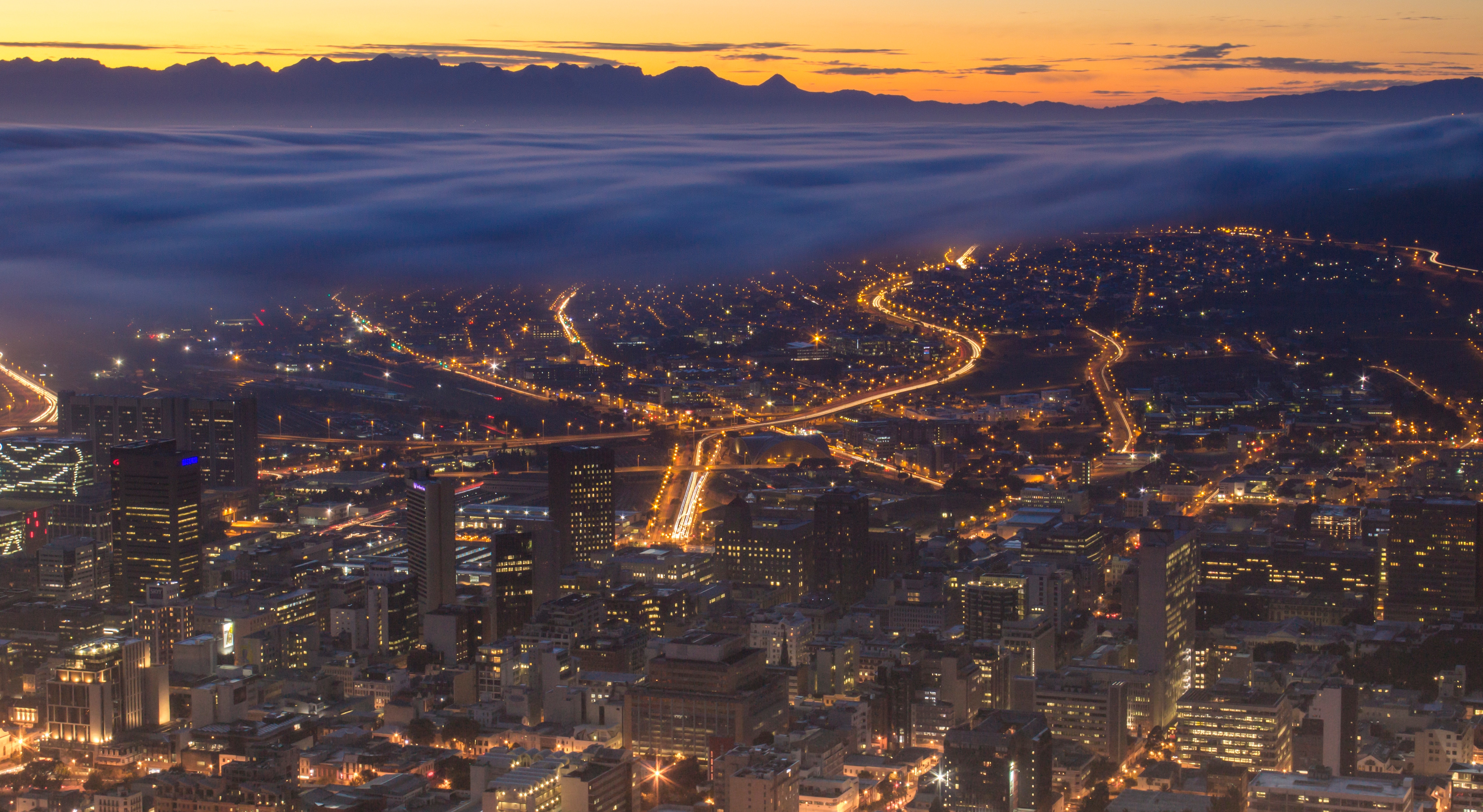 Cape Town, South Africa. Approximately 90% of the global urban shift will happen in Africa and Asia. Cape Town, South Africa. Approximately 90% of the global urban shift will happen in Africa and Asia.