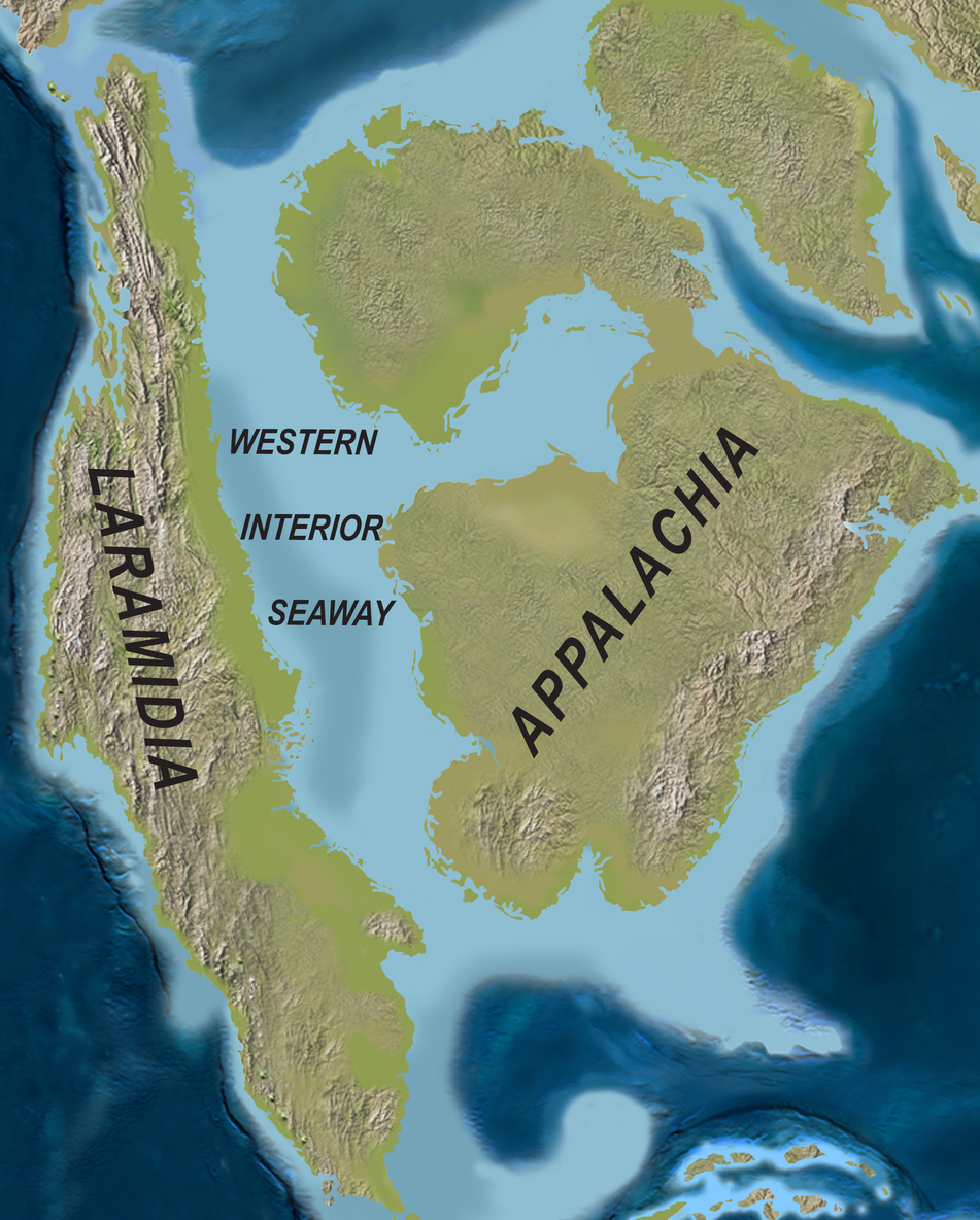 North America Palaeogeography during the Campanian North America Palaeogeography during the Campanian