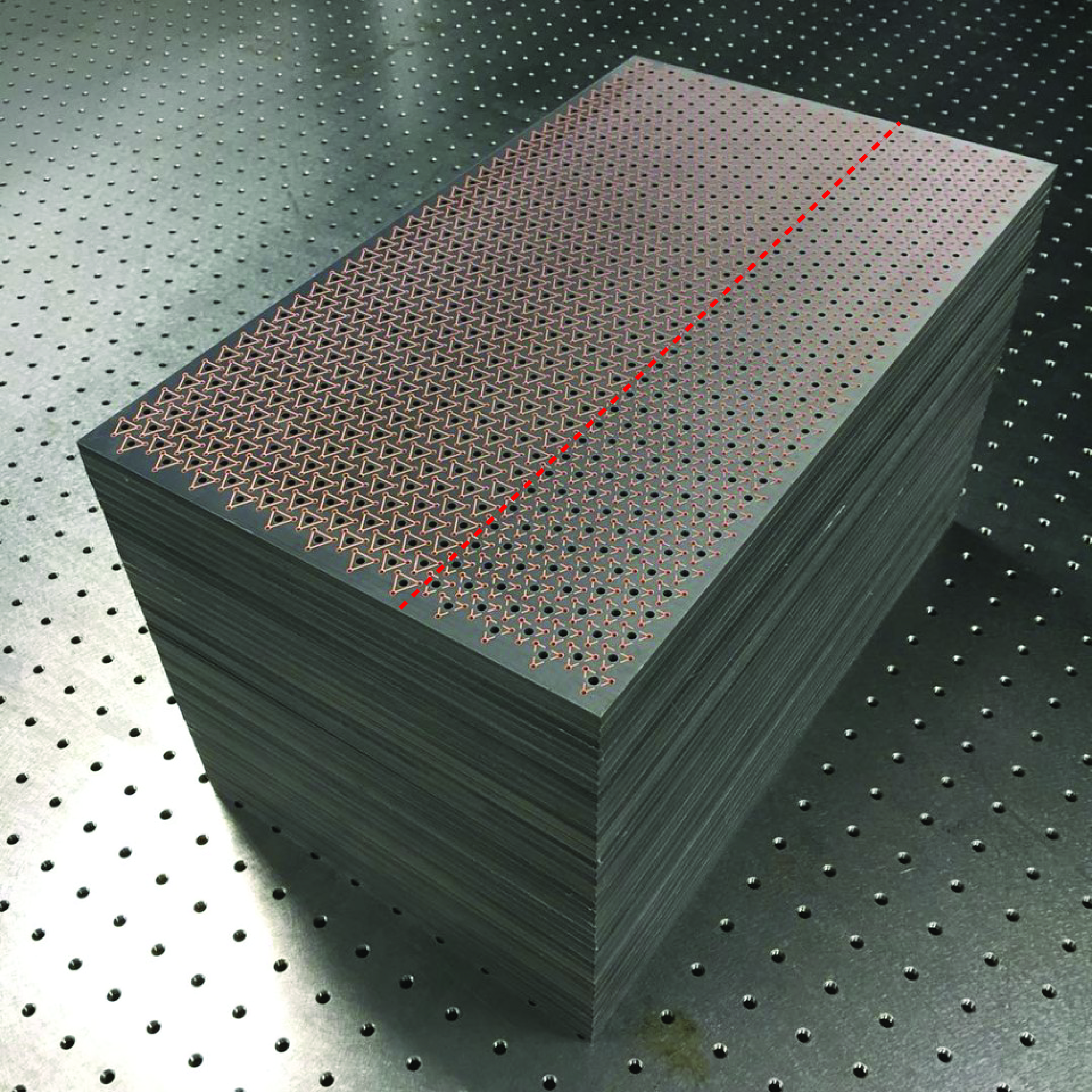 Experimental sample of the 3D photonic topological insulator Experimental sample of the 3D photonic topological insulator