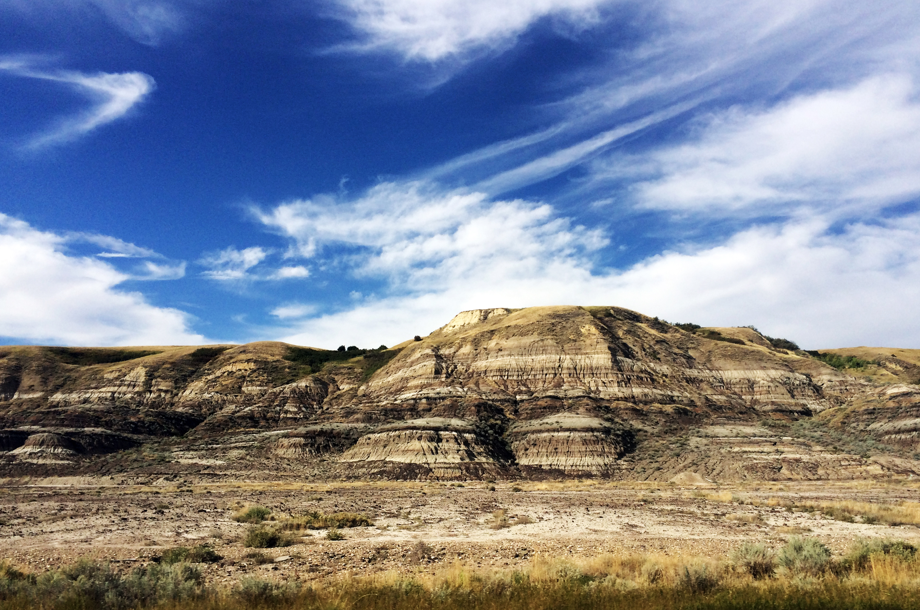 Badlands in Dinosaur Provincial Park - August 2017 Badlands in Dinosaur Provincial Park - August 2017