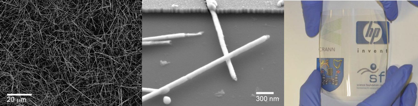 Nanowire networks for flexible transparent conductors Nanowire networks for flexible transparent conductors