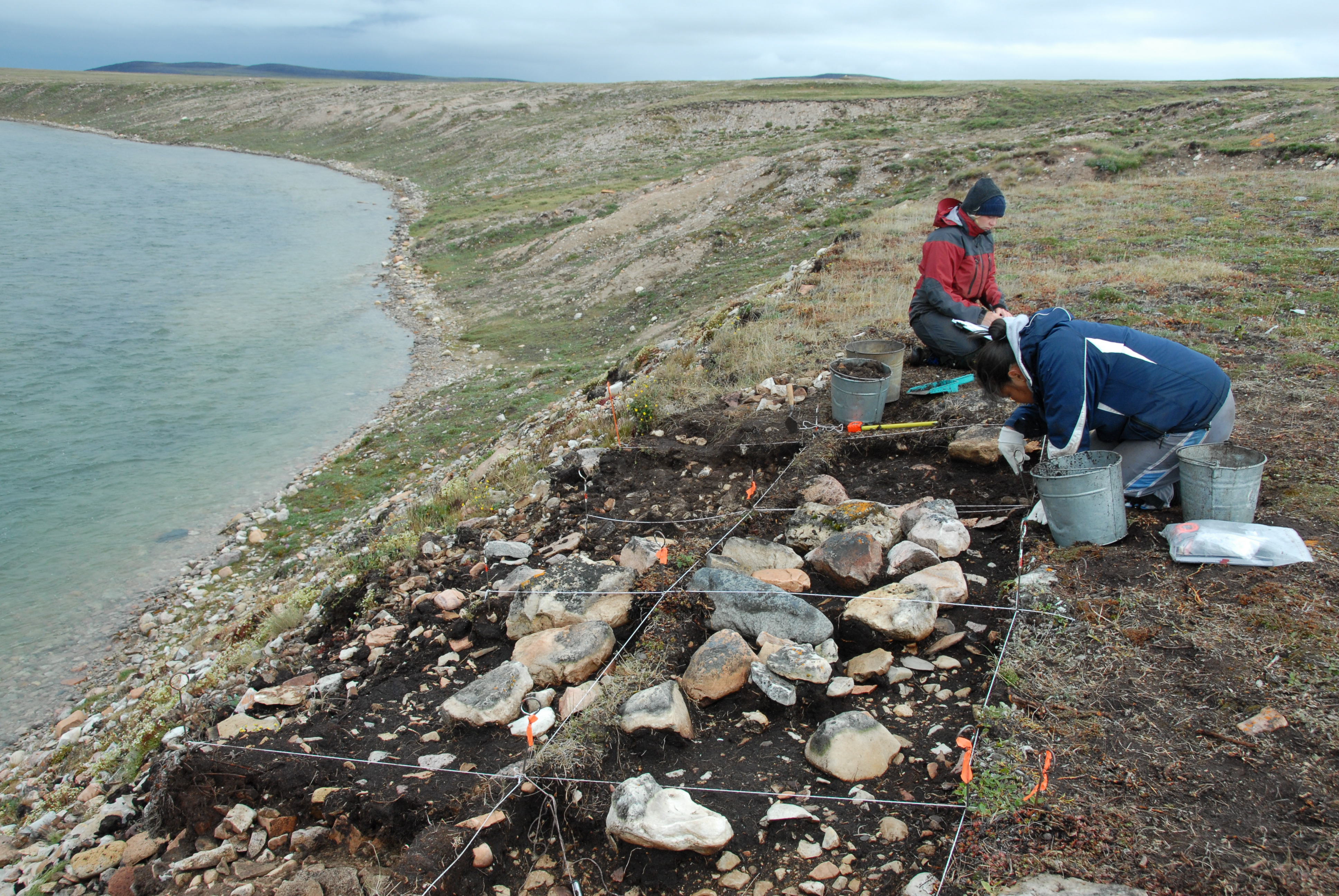 Excavation site in Canada Excavation site in Canada