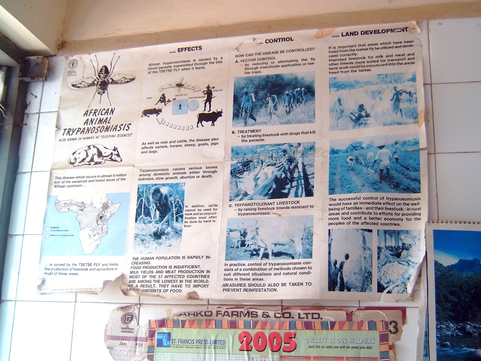 Trypanosomiasis guidance in a veterinary clinic in Ghana Trypanosomiasis guidance in a veterinary clinic in Ghana