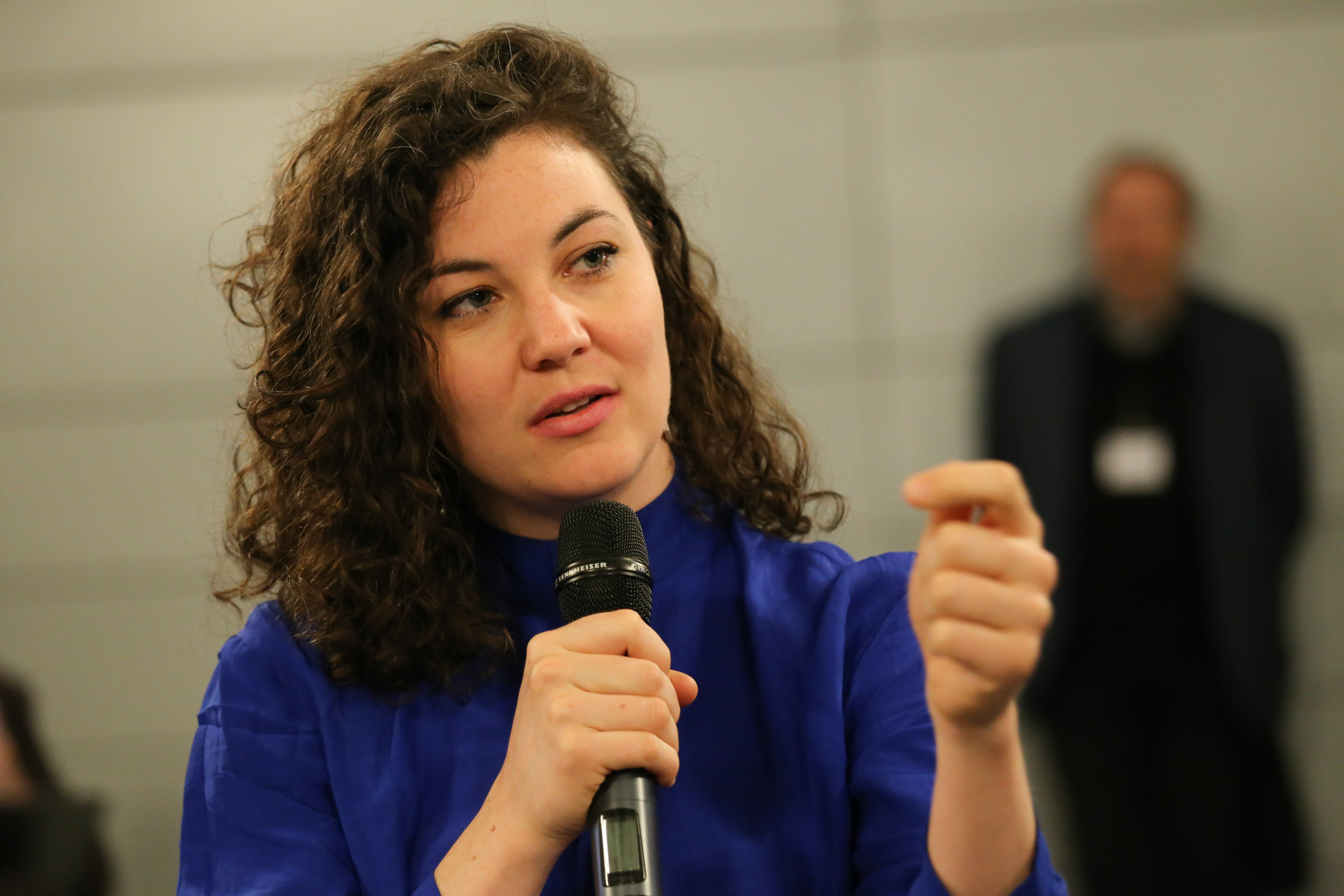 Stephanie Cox, a Member of Austria’s Parliament and founder Austria's first job fair for refugees Stephanie Cox, a Member of Austria’s Parliament and founder Austria's first job fair for refugees