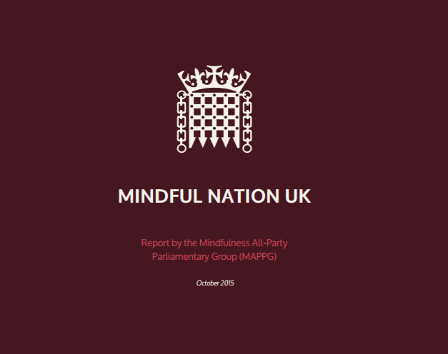 Mindful Nation UK Report Mindful Nation UK Report