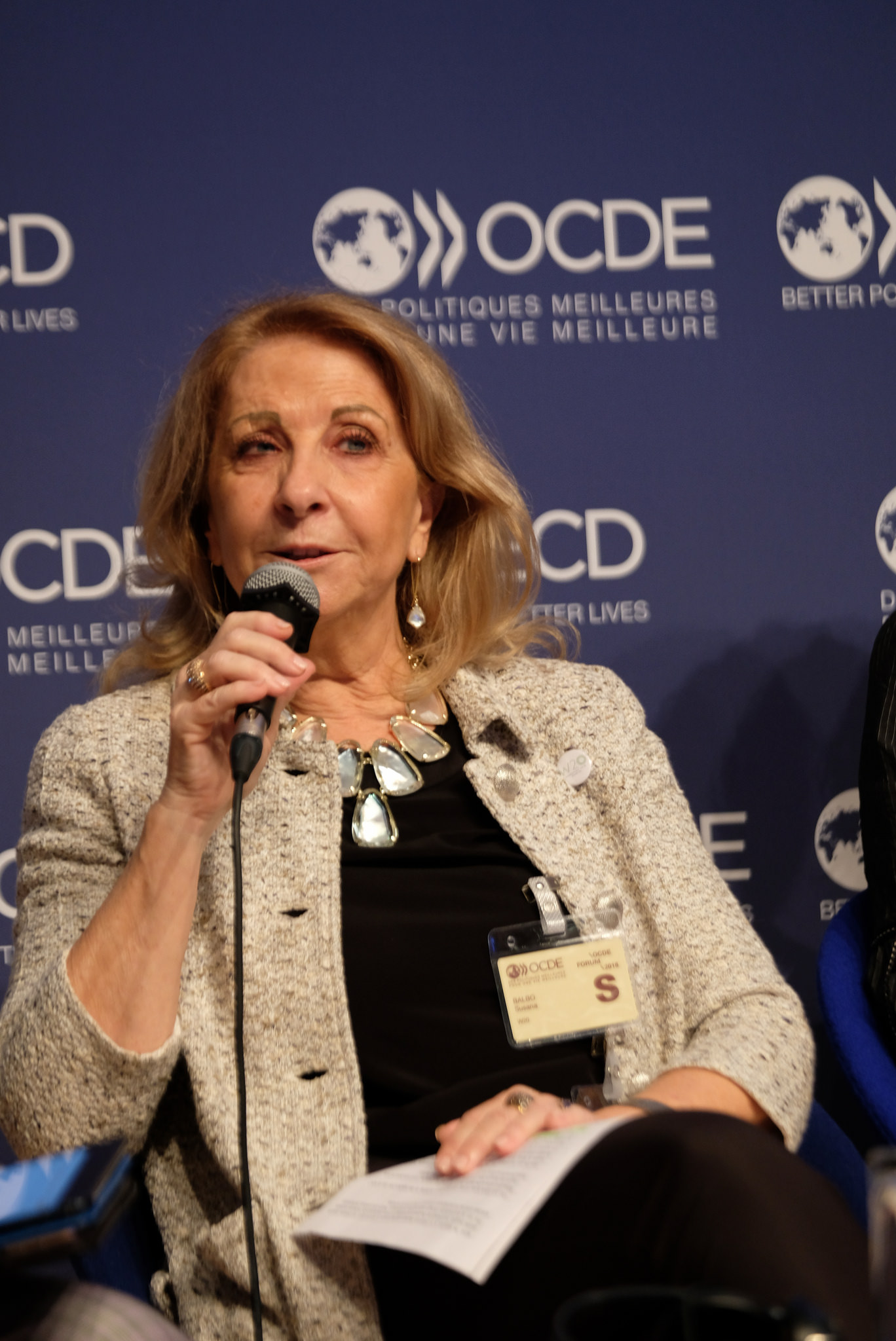 Susana Balbo, Chair, W20 Susana Balbo, Chair, W20