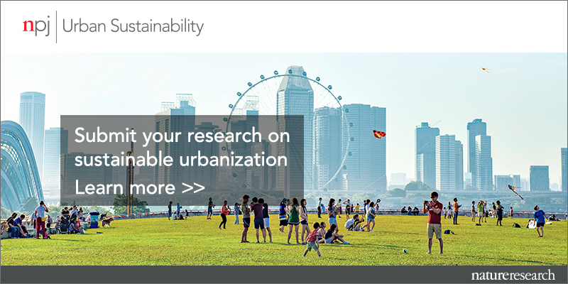 npj Urban Sustainability | Now open for submissions npj Urban Sustainability | Now open for submissions