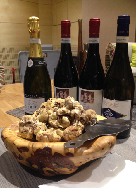 Tartufo Bianco d'Alba and local Piedmont wines Tartufo Bianco d'Alba and local Piedmont wines