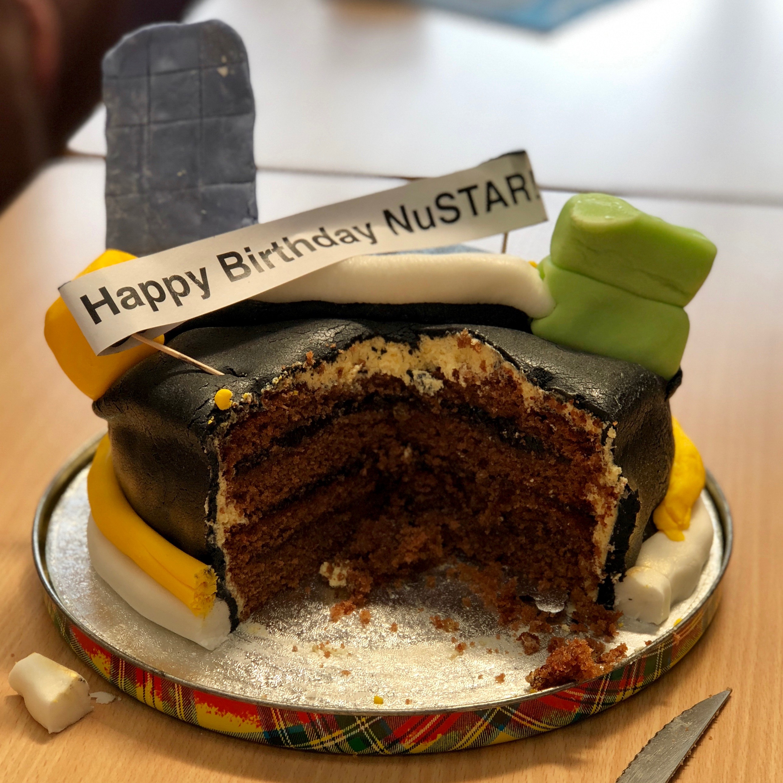 NuSTAR's Birthday Cake NuSTAR's Birthday Cake