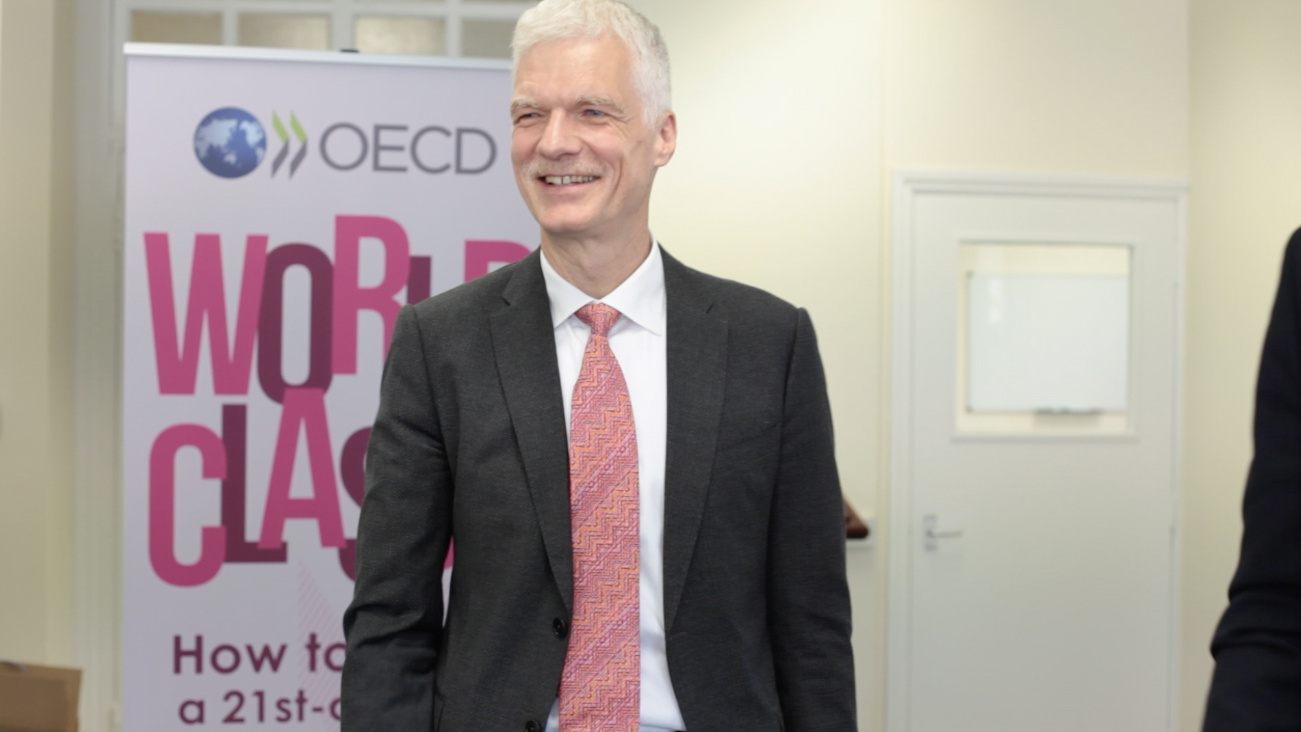 Andreas Schleicher, Director, OECD Education and Skills departmen; Special Advisor on Education Policy to the Secretary-General Andreas Schleicher, Director, OECD Education and Skills departmen; Special Advisor on Education Policy to the Secretary-General