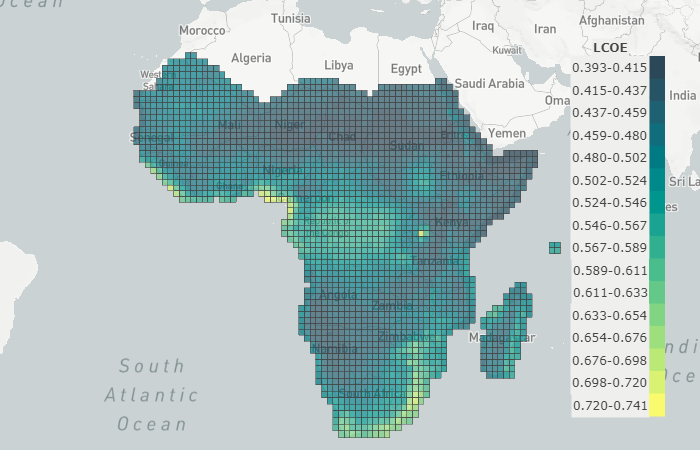 Geographic Variation in the Levelized Cost of Electricity Geographic Variation in the Levelized Cost of Electricity