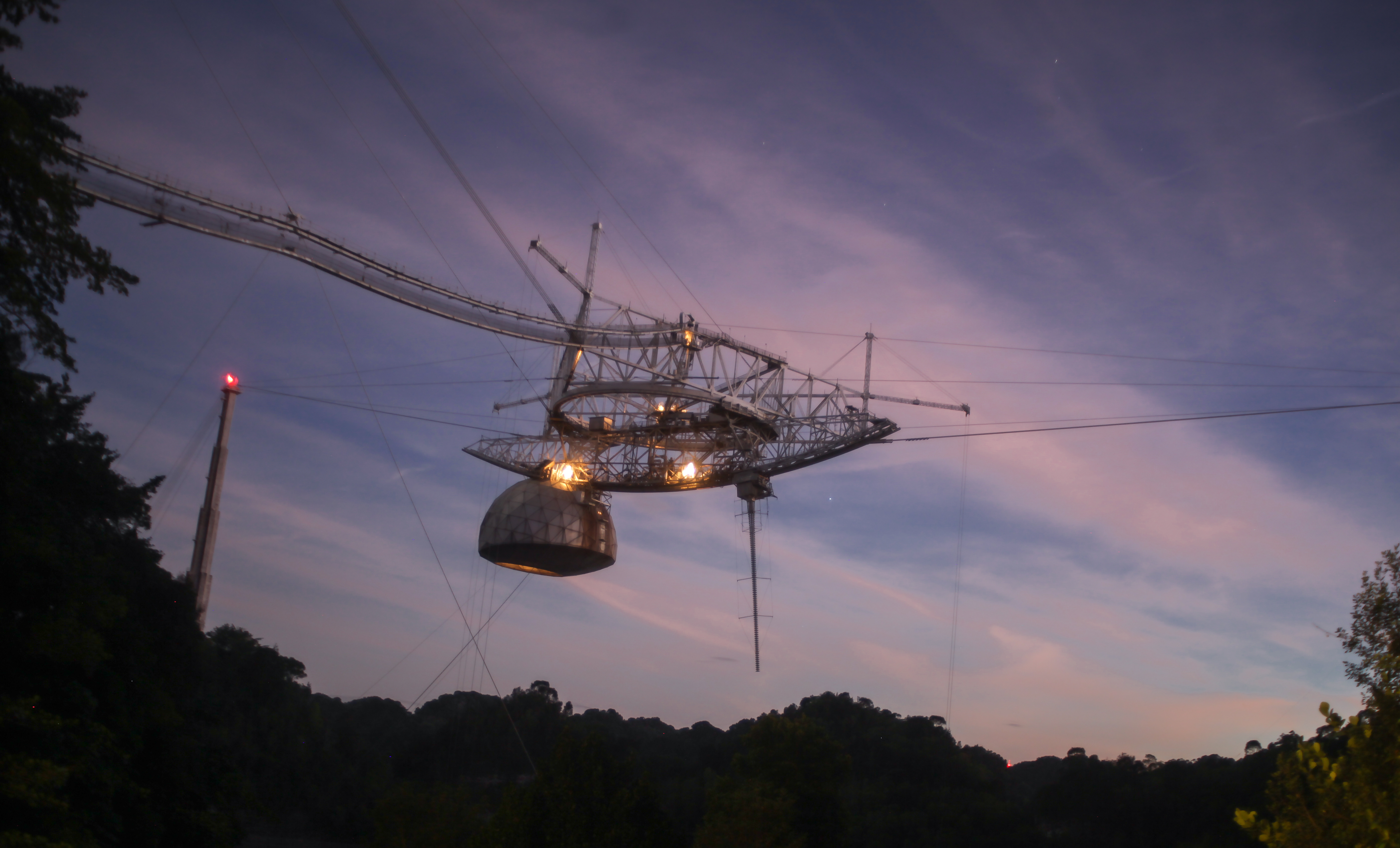 The William E. Gordon telescope at Arecibo The William E. Gordon telescope at Arecibo
