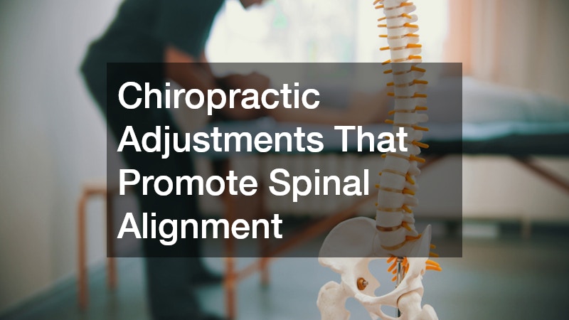 Chiropractic Adjustments That Promote Spinal Alignment