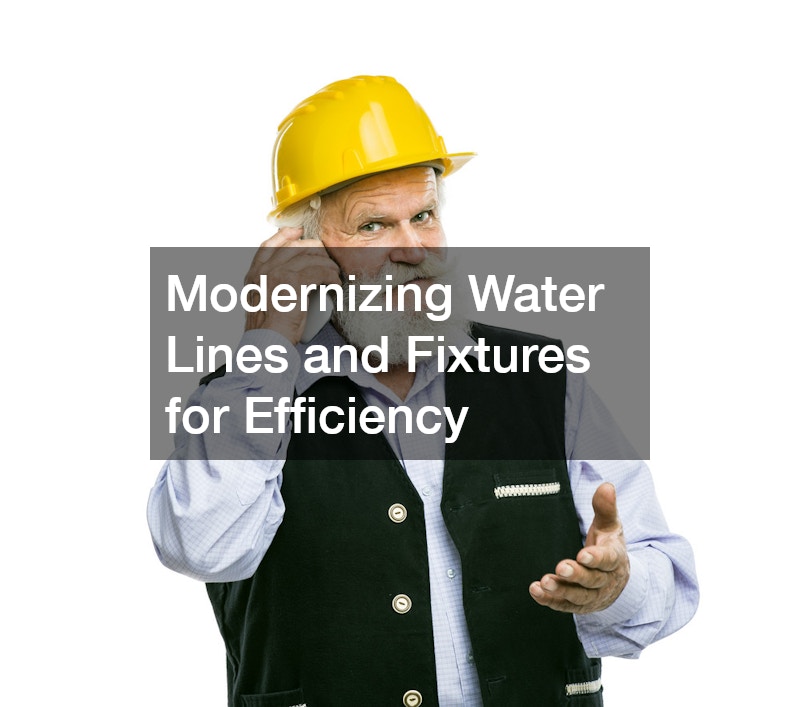 Modernizing Water Lines and Fixtures for Efficiency