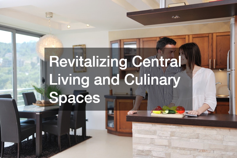 Revitalizing Central Living and Culinary Spaces