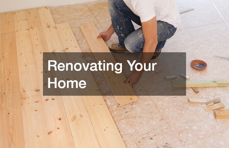 Renovating Your Home