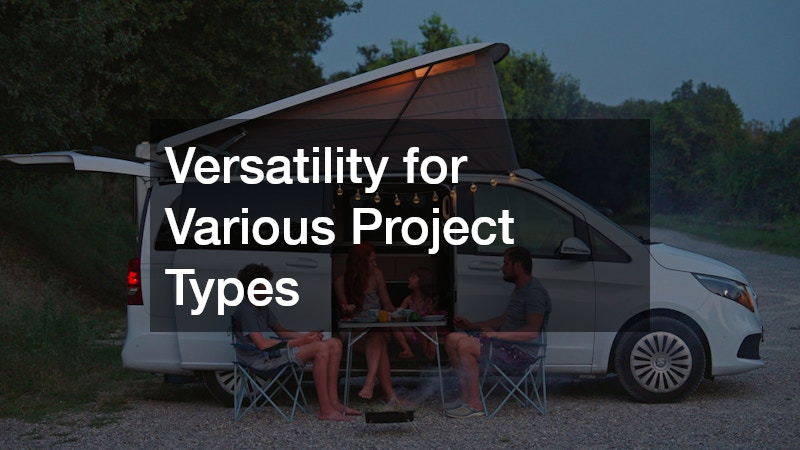 Versatility for Various Project Types